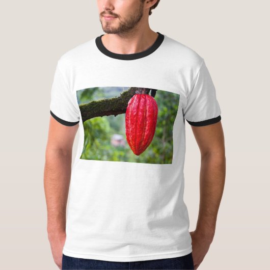 ココアポッド レッド Tシャツ (正面)
