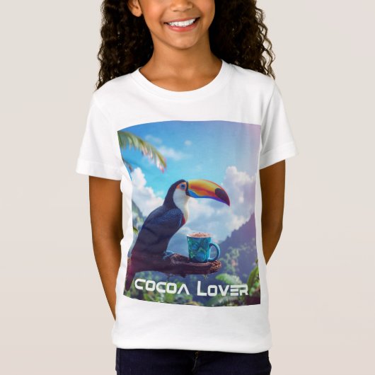 ココアラバー - オオハシ Tシャツ (正面)