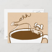ココアリラックスと一緒 ポストカード (正面/裏面)