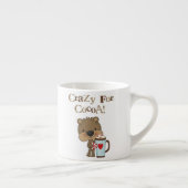 ココア休日の間熱狂するな男の子くま エスプレッソカップ (右)