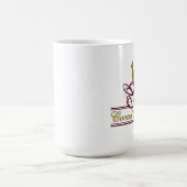 ココア先尾翼のマグ コーヒーマグカップ (中央)