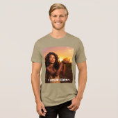 ココア大好き トライブレンドTシャツ (正面全面)
