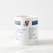 ココア料金無料の連結のマグ コーヒーマグカップ (中央)