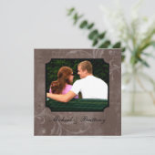 ココア・アクセン結婚トの婚約 案内状 (スタンド正面)