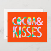 ココア&キス シーズンポストカード (正面/裏面)