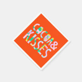 ココア&キス スタンダードカクテルナプキン (角)