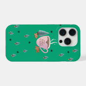 ココア、クッキー、やすらぎ ~ パステル クリスマスTシャツ iPhoneケース (裏面横)