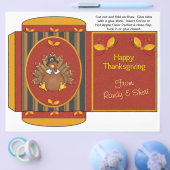 ココア、紅茶、サイダー封入 感謝祭 プチギフト チラシ (シングル)