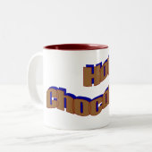 ココア- Mmmm ツートーンマグカップ (正面左)