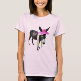 ココアDonkey Gets Hip絞り染めのママ Tシャツ