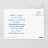 ココカイ ポストカード (裏面)