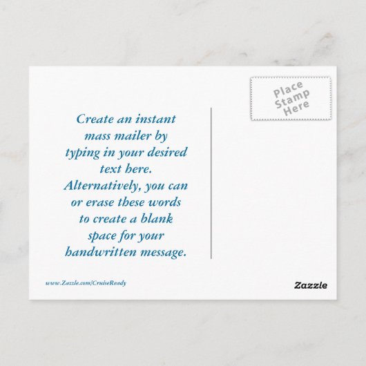 ココカイ ポストカード (裏面)