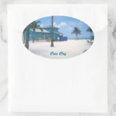 ココカイ 楕円形シール (バッグ)