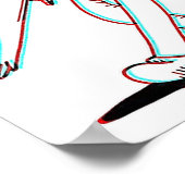 ココクザピエロ幽霊グリッチ踊り ポスター (角)