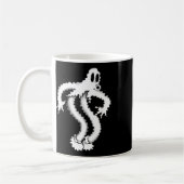 ココクザピエロ幽霊シャキーブラッ不気味クワーク コーヒーマグカップ (左)