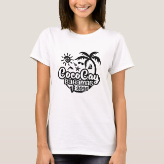 ココケイ バハマ諸島 旅行 2026年 Tシャツ