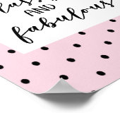 ココシャネル引用文ガーリーポスター上品で素敵 ポスター (角)