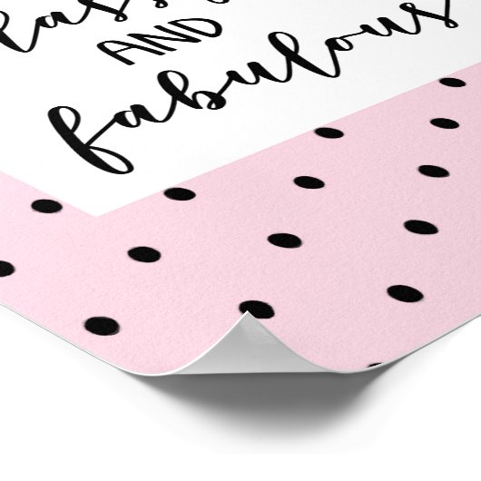 ココシャネル引用文ガーリーポスター上品で素敵 ポスター (角)