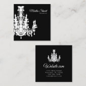 ココシャンデリアの色の変更 –  スクエア名刺 (正面/裏面)