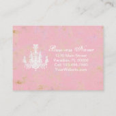 ココシャンデリアの色/紙/サイズオプション – 大 名刺 (裏面)