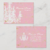 ココシャンデリアの色/紙/サイズオプション – 大 名刺 (正面/裏面)