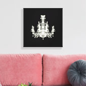 ココシャンデリア色/サイズ/スタイルオプション –  キャンバスプリント (インサイチュ (リビング))