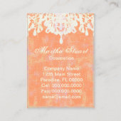 ココシャンデリア色/紙/サイズオプション – 名刺 (裏面)