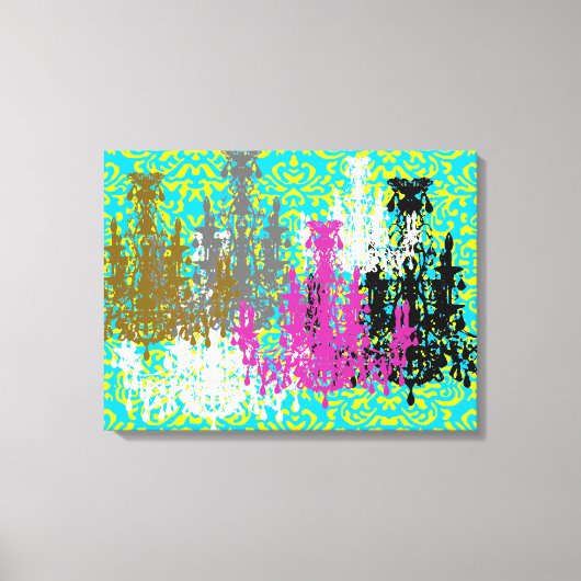 ココシャンデリア～キャンバスプリント.75インチ厚 キャンバスプリント (正面)