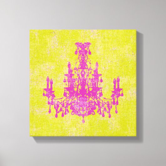 ココシャンデリア~色変更12x12.75インチ厚さ キャンバスプリント (正面)