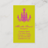 ココシャンデリア～色替え名刺 名刺 (裏面)