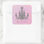 ココシャンデリア – 色/形/サイズの変更 スクエアシール (バッグ)