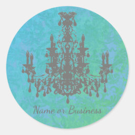 ココシャンデリア – 色/形/サイズの変更 ラウンドシール