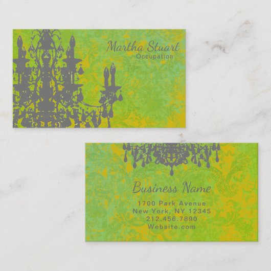 ココシャンデリア – CHANGE COLOR名刺 名刺 (正面/裏面)