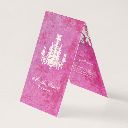 ココシャンデリアCOLOR、紙、スタイルオプション –  名刺 (正面)