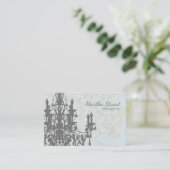 ココシャンデリアCOLOR/紙/SIZEオプション – ヨーロッパ 名刺 (スタンド正面)