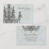 ココシャンデリアCOLOR/紙/SIZEオプション – ヨーロッパ 名刺 (正面/裏面)