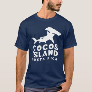ココスアイランドコスタリカハンマーヘッドシャークダイビング Tシャツ