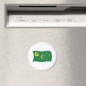 ココス諸島の旗マグネット マグネット (インサイチュ (食洗機))