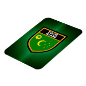 ココス諸島国旗 マグネット (左側)