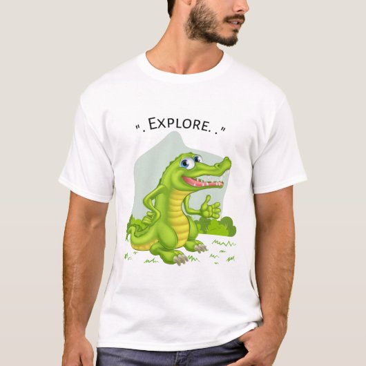 ココドリルを探検する Tシャツ (正面)