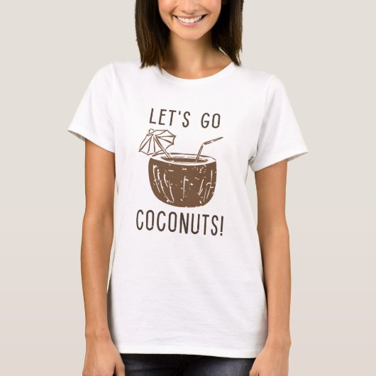 ココナッツにしよう Tシャツ (正面)