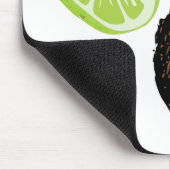 ココナッツにライムを置いて下さい! マウスパッド (コーナー)