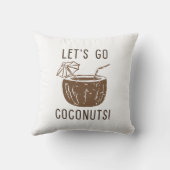 ココナッツに行こう クッション (裏面)