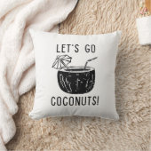 ココナッツに行こう クッション (ブランケット)