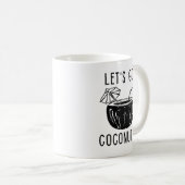 ココナッツに行こう コーヒーマグカップ (正面右)