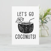 ココナッツに行こう サンキューカード (スタンド正面)