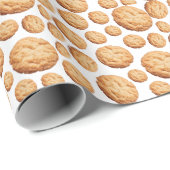 ココナッツのクッキーパターン ラッピングペーパー (ロールコーナー)