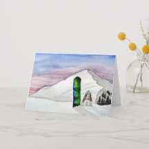 ココナッツの冒険：1月グリーティングカード A5