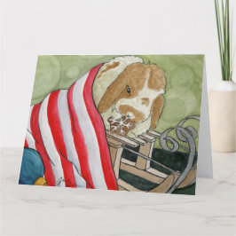 ココナッツの冒険:12月 カード 8.5"x11"