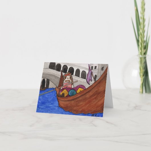 ココナッツの冒険： 2月カード4"x5.6" シーズンカード (正面)